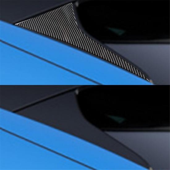 2Pcs For Ford Mustang Mach-E - Carbon Fiber C-Pillar Cover Trim Sticker