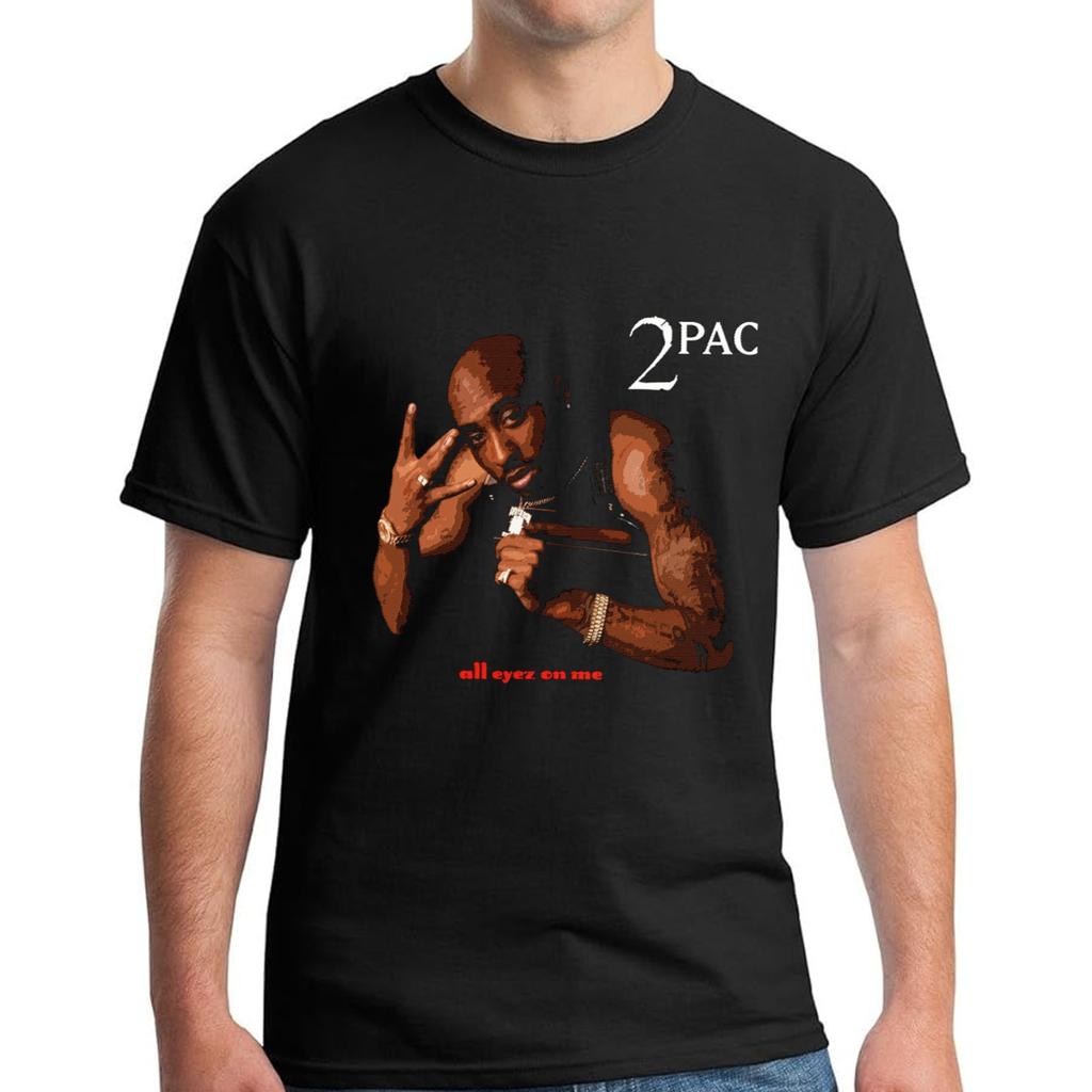 Дизайн футболки в стиле Хип-хоп Rapper, вдохновленный 2PAC Тупаком Шакуром
