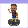 ПВХ фигурка Stephen Curry из NBA с красным шарфом для декора стола и коллекции