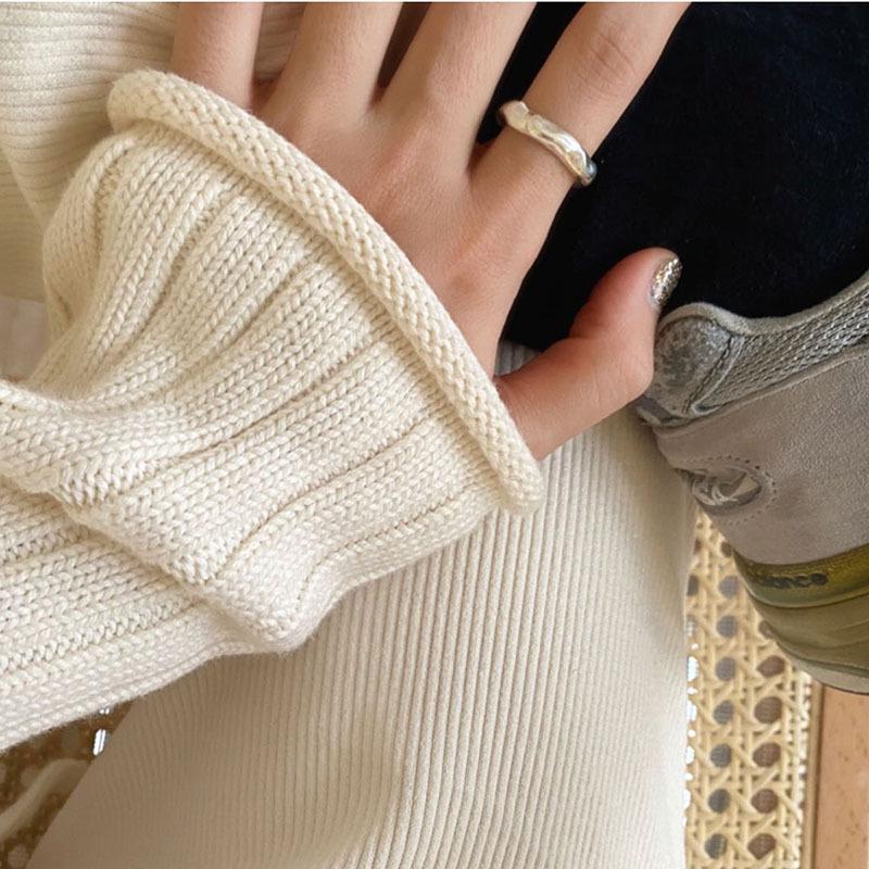 Корейское кольцо с неровными складками: Шикарный, Роскошный Женский Модный Аксессуар