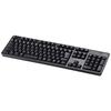 ELECOM Keyboard Wireless (Receiver Included) Membrane Full Keyboard Black TK-FDM106TXBK