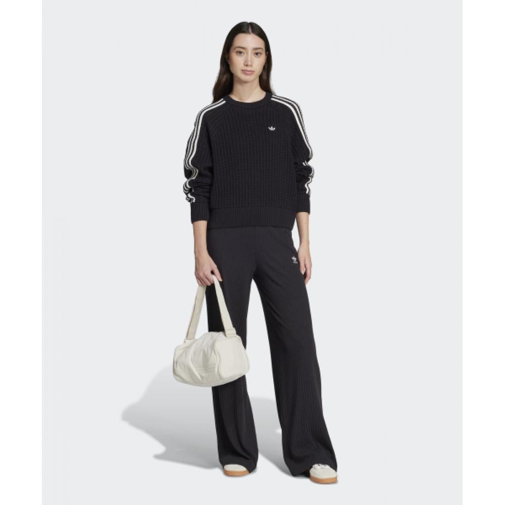 Adidas Трикотажная толстовка Crew черного цвета Jd0905