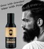 Масло для роста бороды Grandeur для мужчин для более густой и густой бороды с аргановым маслом и витамином Е