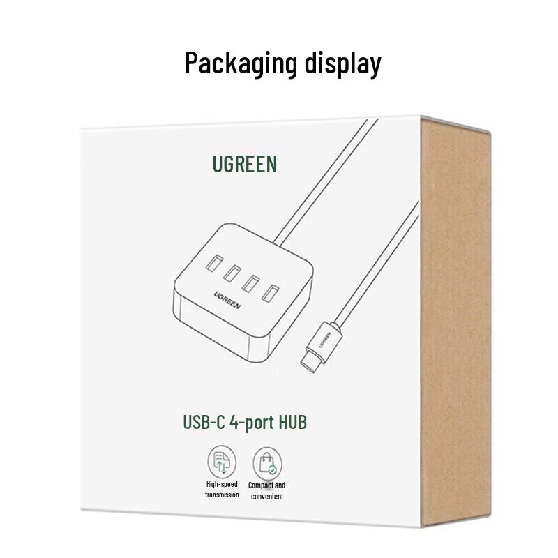 Ugreen 4-портовый USB 3.0 концентратор CR118