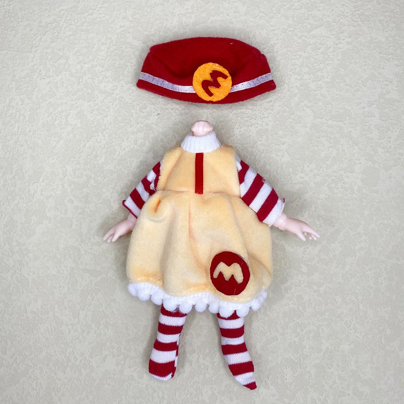 Только одежда, 15 см, мини-кукла, игрушка для девочек, полная одежда принцессы BJD, коллекция платьев, детская кукла, подарок