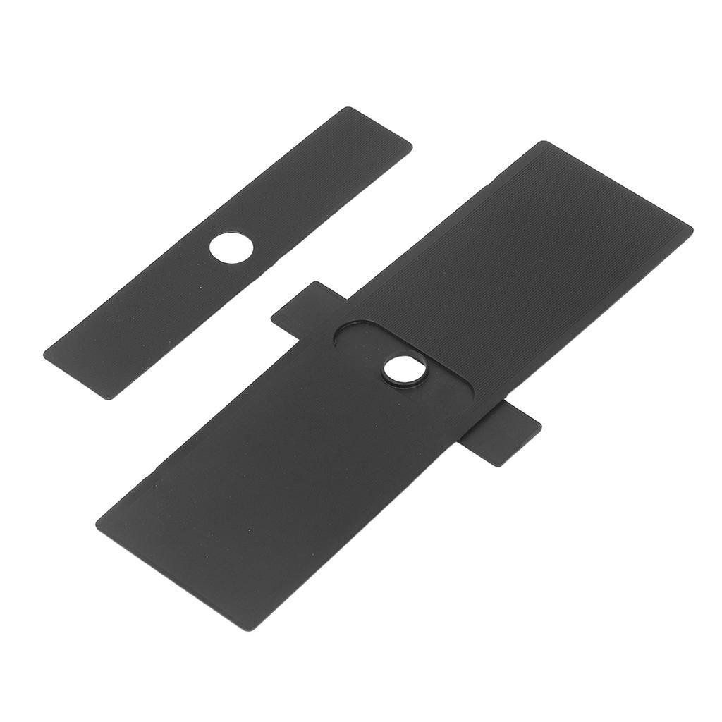 Car Shift Panel Dust Cover 2PCs Shift Lever Panel Trim Strip 8015A066 Replacement for Mitsubishi Pajero V93 V80 V87 V97