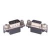 ГОРЯЧИЙ 10 шт. DR9 Разъем D-Sub 9 Pin Прямоугольный Приваренный Разъем RS232 90 Градусов Изогнутая Игла DR9