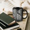 Ceramic Mechanic Water Cup 325ml Mechanic Mug Funny Coffee Mug  Auto/Car Mechanic Gift