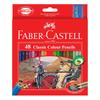 Цветные карандаши 48 115858 Faber-Castell Набор на масляной основе, Цвета,