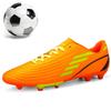 Мужские/женские футбольные бутсы для тренировок на газоне AG, детская спортивная обувь для подростков, износостойкие противоскользящие футбольные бутсы с длинными ногтями