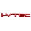 zfjhn2 3D Chrome Metal Car Letters Rear Trunk Badge Emblem IVTEC Logo I VTEC Sticker For Honda City Civic Accord Jazz CRV  Accessories