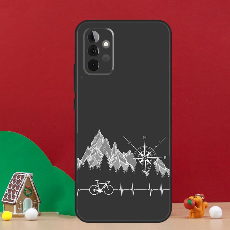 Cycling Bicycle Cycle Funny Case For Samsung Galaxy A54 A06 A16 A26 A36 A56 A53 A32 A52 A33 A13 A55 A35 A15 A14 A34 A17