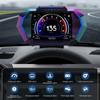 Dual System OBD+GPS HUD P24 OBDII Smart Digital Speedometer Meter Car Head Up Display Multi-function Intelligent Auto Electronic