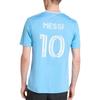adidas Оригинал Inter Miami CF Третий сезон 25/26 Логотип бренда Облегающий крой Круглый вырез Влагоотводящий Короткий рукав Футбольная футболка Мужская футболка KA7504
