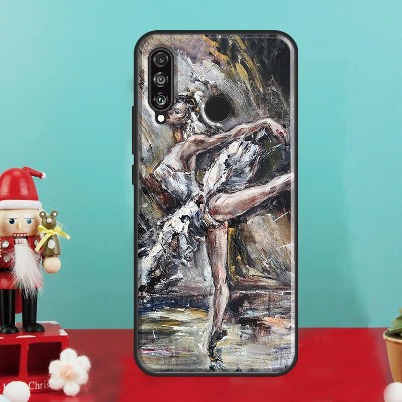 Чехол Swan Dance Ballet для Huawei Nova 9 10 SE 12i 12s 11i 8i Y90 Y60 Y70 Y72 Y73 Y61 Y91 P60 Pro P30 P40 Lite