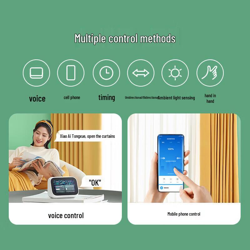 Умный электрический компаньон для штор Xiaomi (Версия трека)