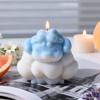 3D Мультяшная Форма Овечки Силиконовая Форма DIY Ароматическая Свеча Гипсовые Смоляные Формы Мыло Ручной Работы Материалы для Изготовления Свечей