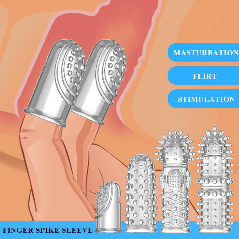 Секс-игрушка для взрослых с шипами на палец для женщин, одиночная игра, мастурбация, эротическая стимуляция точки G, аксессуары для вибраторов