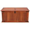Storage Chest 79 x 34 x 32 cm Solid Acacia Wood