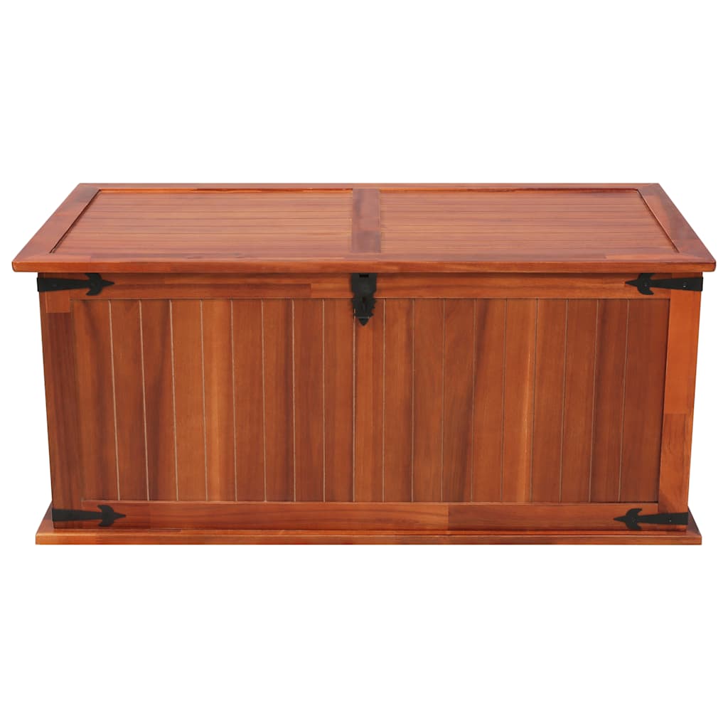 Storage Chest 79 x 34 x 32 cm Solid Acacia Wood