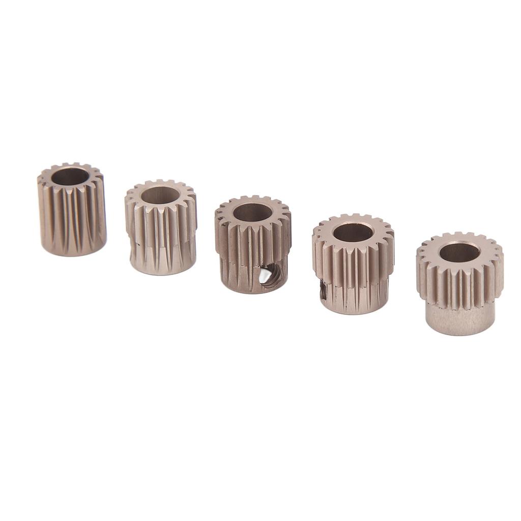 Шестерня мотора пиньон 48DP 15T 16T 17T 18T 19T Стабильная работа Алюминиевый сплав 7075 для RC модели 1/10 вал 5 мм