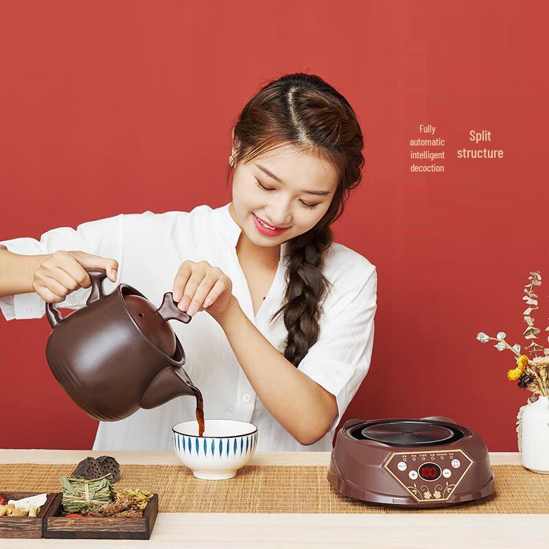Shangqi Multi-functional Electric Ceramic Health Pot