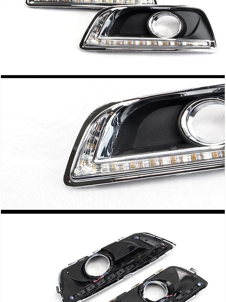 Совместимо с моделями Malibu 12-15: Комплект для переоборудования дневных ходовых огней и светодиодных противотуманных фар.