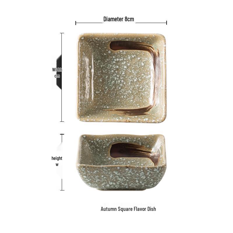 Diorian Japanese Style Ceramic Dipping Dishes