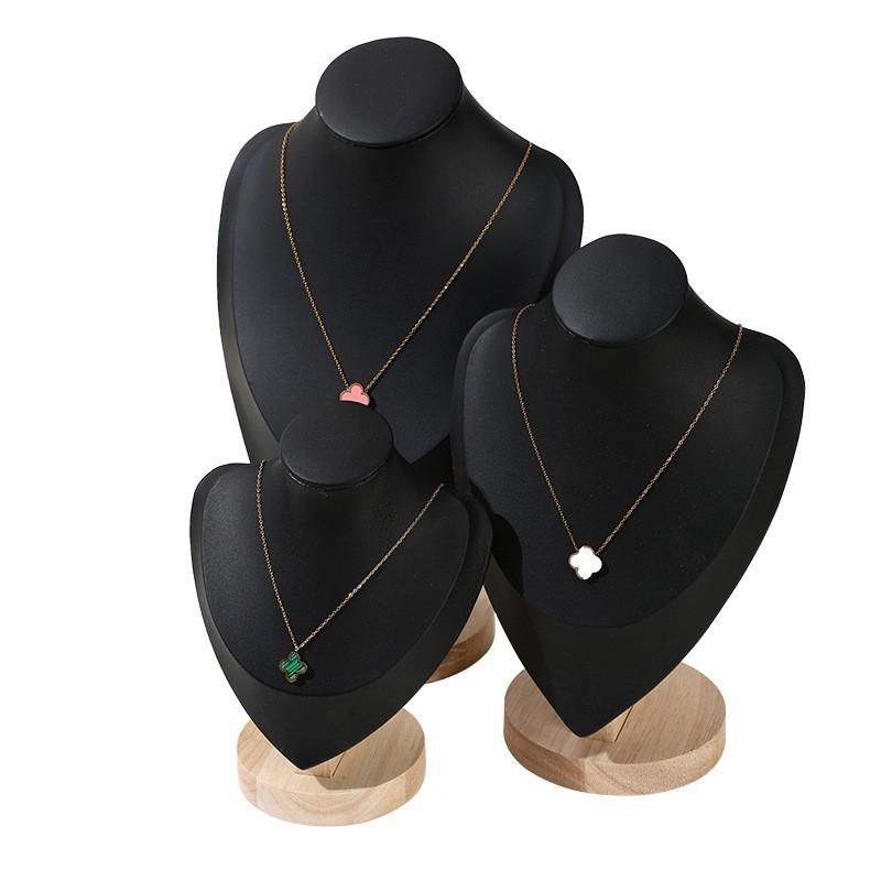 Necklace Jewelry Shelf Display Stand High-end Portrait Neck Model Jewelry Jewelry Display Props