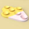 Cute Slow Feeder Dog Bowl Ice Cream Shaped Slow Feeding Dish Pet Slow Licking Mat  Pet Supplies