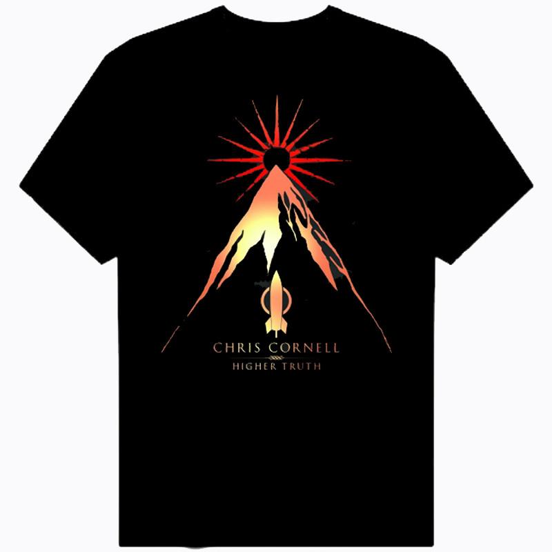 Футболки Chris Cornell Higher Truth Мужские Все размеры от S до 5XL Унисекс Футболка