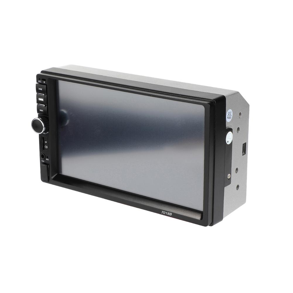 7-дюймовый автомобильный стереоресивер Double Din 2 Din Автомобильный радиоприемник Авторадио с сенсорным экраном BT MP5-плеер с
