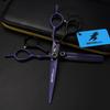 6,0" Парикмахерские ножницы Napson Черно-фиолетовые FGF05