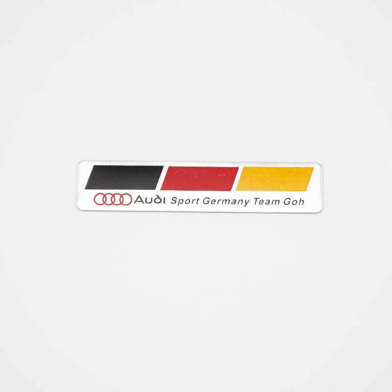 Solid Alloy Fender Boot Identity Armor Plate For tt Sline Sport 8V 8P A3 B9 B7 A4 A5 Q3 Q5 A6 Q7 8L Auto Tuning Accessory