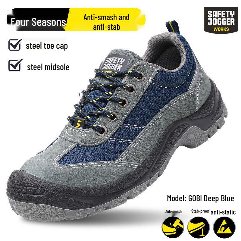 Мужские утепленные электротехнические ботинки Safety Jogger GOBI, ударопрочные и протыкаемые.