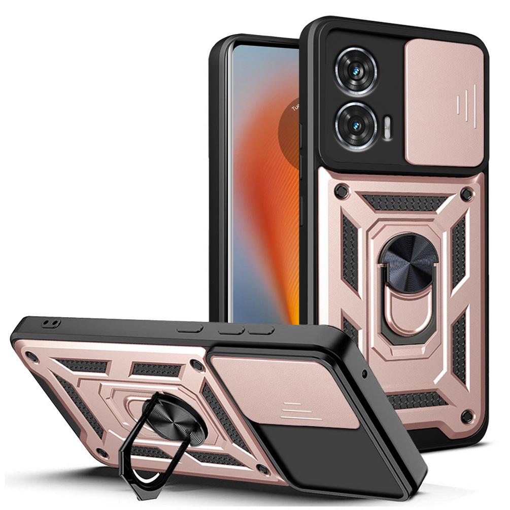 Для Moto Edge 50 Fusion 50Ultra 50 Pro Edge 40 Neo защита скользящего объектива камеры противоударный защитный чехол для Motorola E13 крышка-держатель с магнитным кольцом