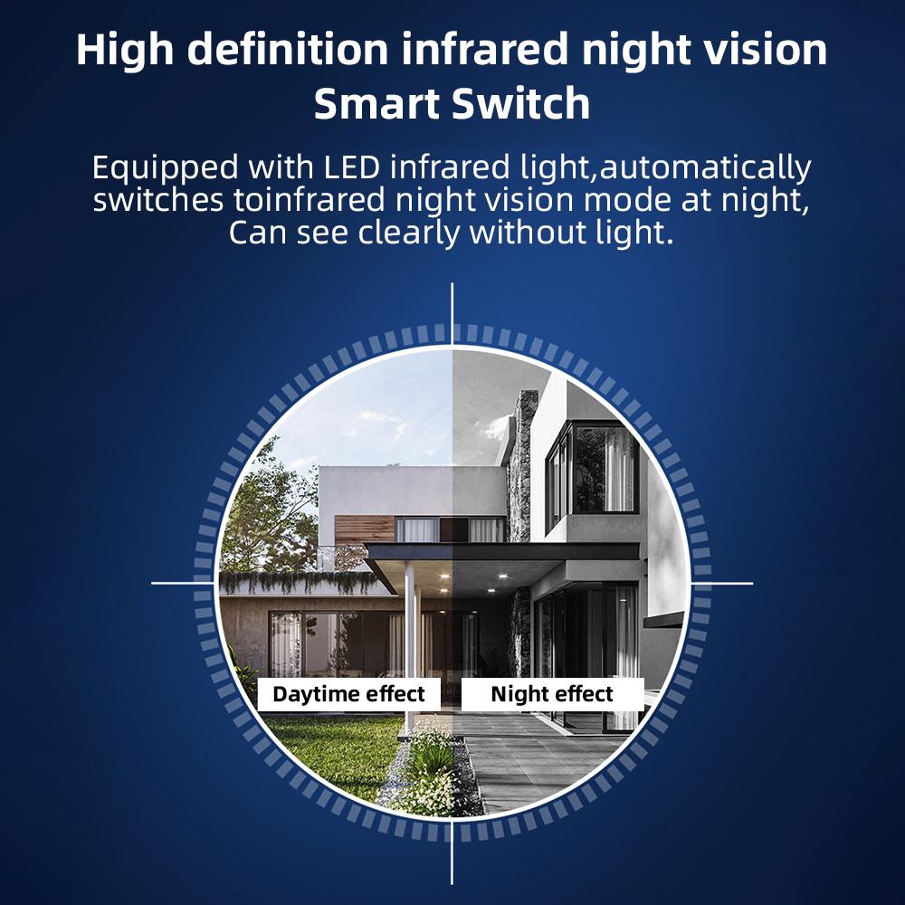 Smart Doorbell Ring Door Camera Wireless Intelligent Video Bell Camera 125 Degree Wide-angle Lens