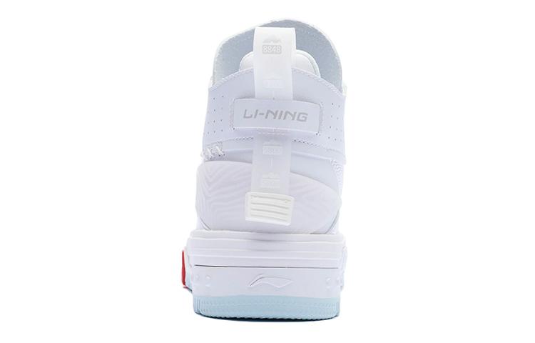 Li Ning Текстиль, Синтетическая кожа Нескользящая, Износостойкая, Увеличивающая рост Высокие кеды для скейтборда AGCR430-2