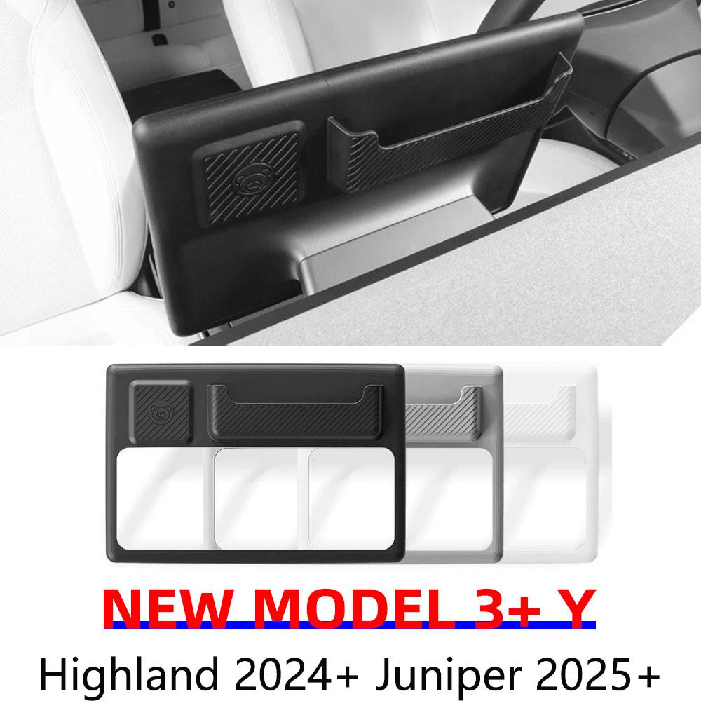 Screen Protector Frame Edge for Tesla New Model 3 Y Juniper Highland Display Protective Cover Sunglasses Case Card ETC Organizer