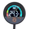 Круглый счетчик электроэнергии Встраиваемый Цифровой ЖК-дисплей Емкость батареи Монитор напряжения для