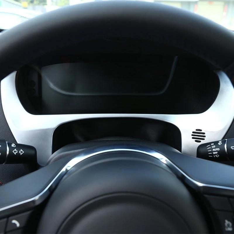 ABS приборная панель автомобиля украшает рамку, накладка подходит для Jaguar F-Pace f Pace X761 2016, авто интерьер