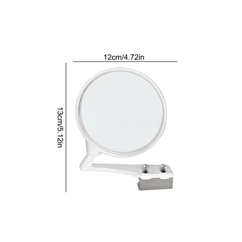 Зеркало для слепых зон 360 градусов, широкоугольный регулируемый монитор для слепых зон, боковое зеркало заднего вида, козырек от дождя для автомобилей, внедорожников