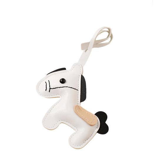 Брелок Яркий цвет Искусственная кожа Дизайн лошади Брелок с ремешком Рюкзаки Ключи от машины Сумки Аксессуар для сумки