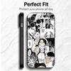 A-Атака Титанов Аниме Мягкий Чехол для Телефона для iPhone 16 16E 17 Air 15 Pro Max 14 Plus 13 Mini 11 12 7 Черный Чехол Задняя Панель