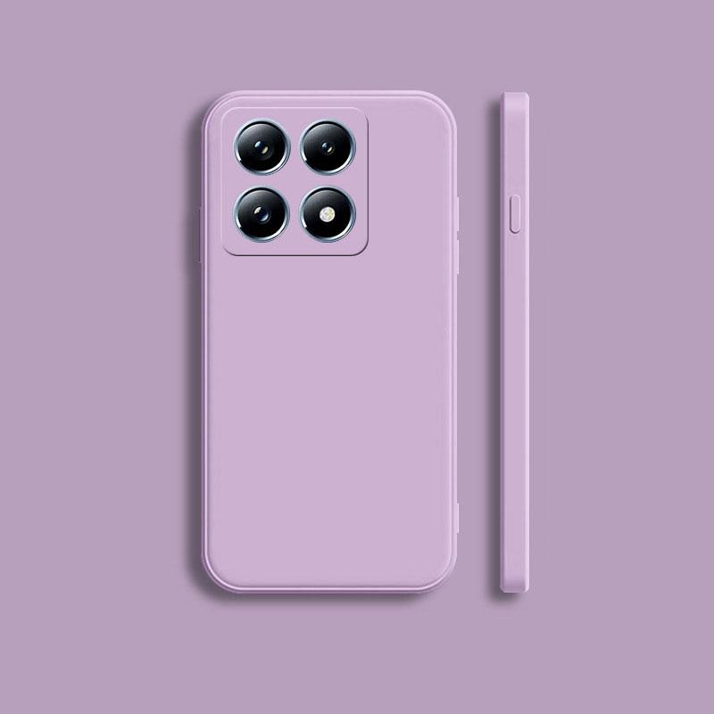 Квадратный защитный чехол из жидкого силикона для телефона Xiaomi Mi 14T 14 T Pro Чехол для Xiaomi 15T 15 T Pro Чехлы
