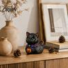 Уникальная статуэтка животного из смолы, подарок, Кот-Утка Полуночных Ведьм, Статуэтка для настольного декора в стиле темного фэнтези и оккультизма, Готический орнамент Кот-Утка,
