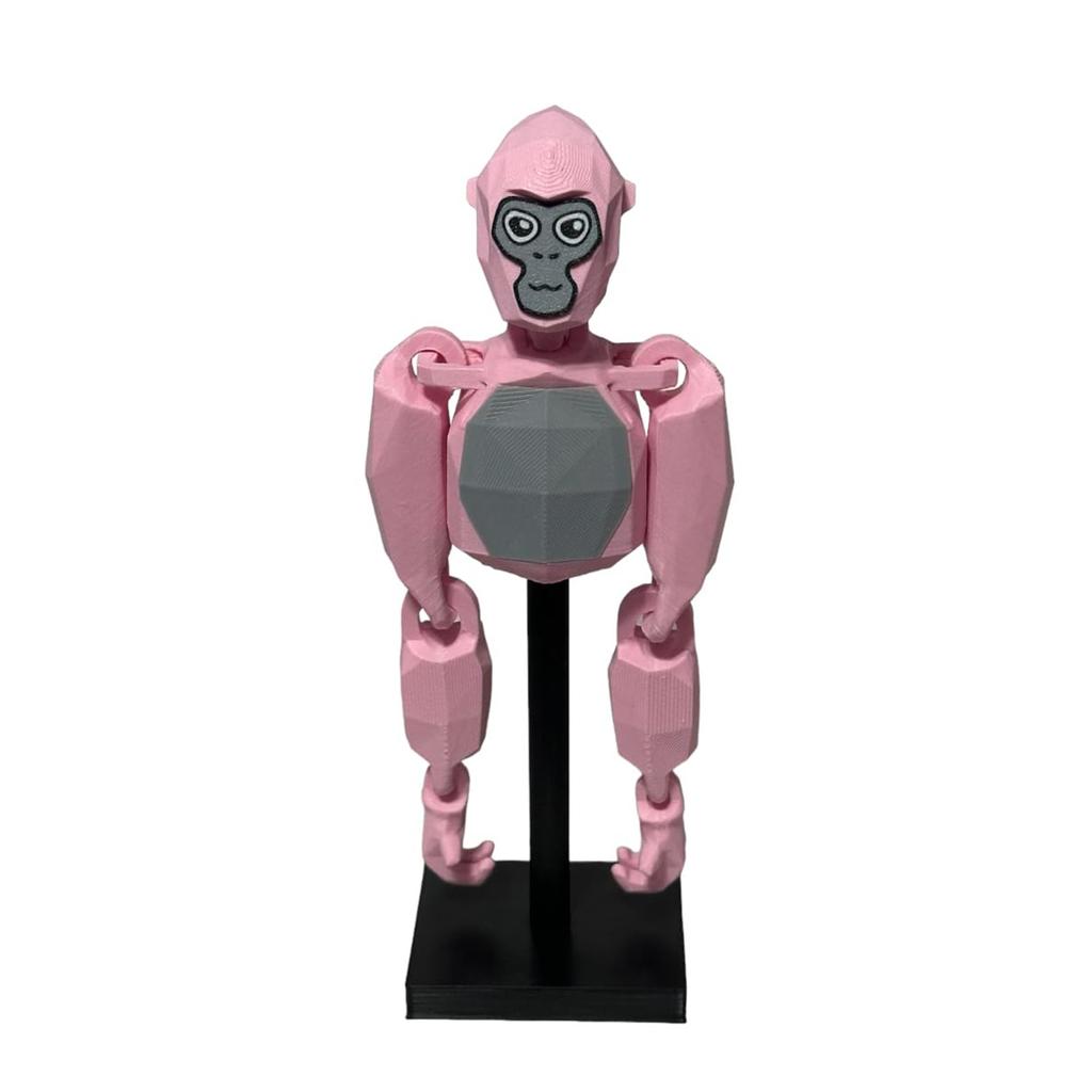 3D-печатные фигурки, шарнирные друзья - кронштейн для украшения верхней части торта - качающаяся игрушка-обезьянка