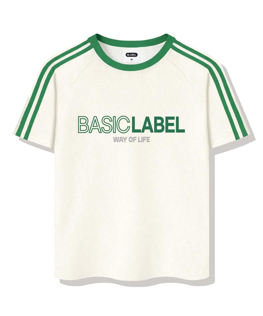 Beijiglabel Onlyway Свободный крой Спортивная футболка с коротким рукавом 4 цвета [Blse_3002]