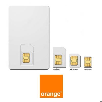 Предоплаченный пакет 200 ГБ - Orange - Безлимитный Франция и; Международный - Неограниченные звонки и SMS/MMS - 200 ГБ данных