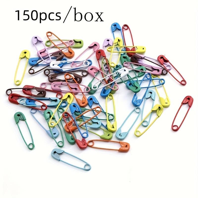 150/250 шт. красочная булавка ярких цветов, маленькая пряжка, игла, орнамент, брошь, булавка